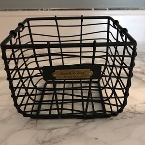 Hearth & Hand black wire basket